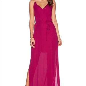 MAID by Yifat Oren Harlow Gown in Magenta